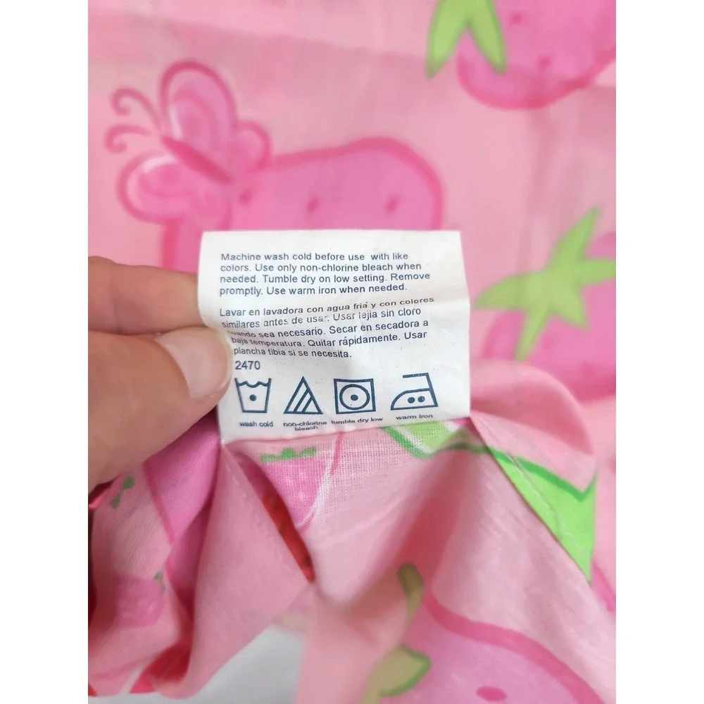 Y2K Vintage 2003 Strawberry Shortcake Window Valance 82